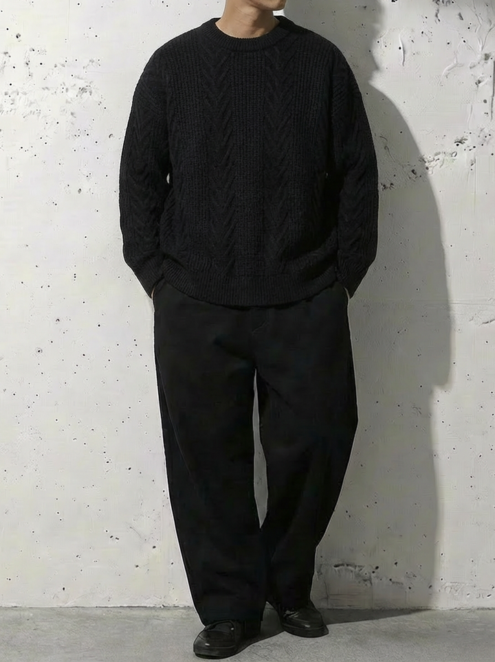 Crafted From Premium Cotton Wool Knit｜BM-T-143