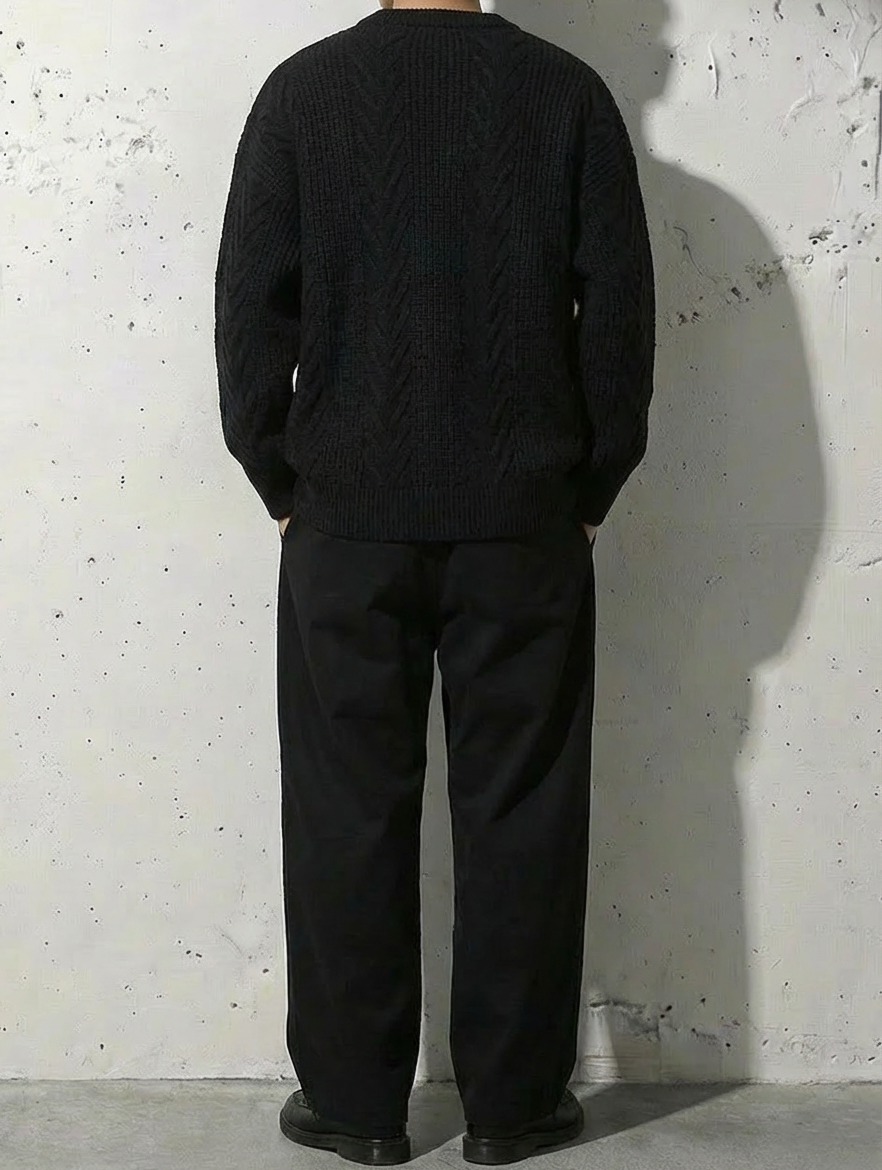 Crafted From Premium Cotton Wool Knit｜BM-T-143