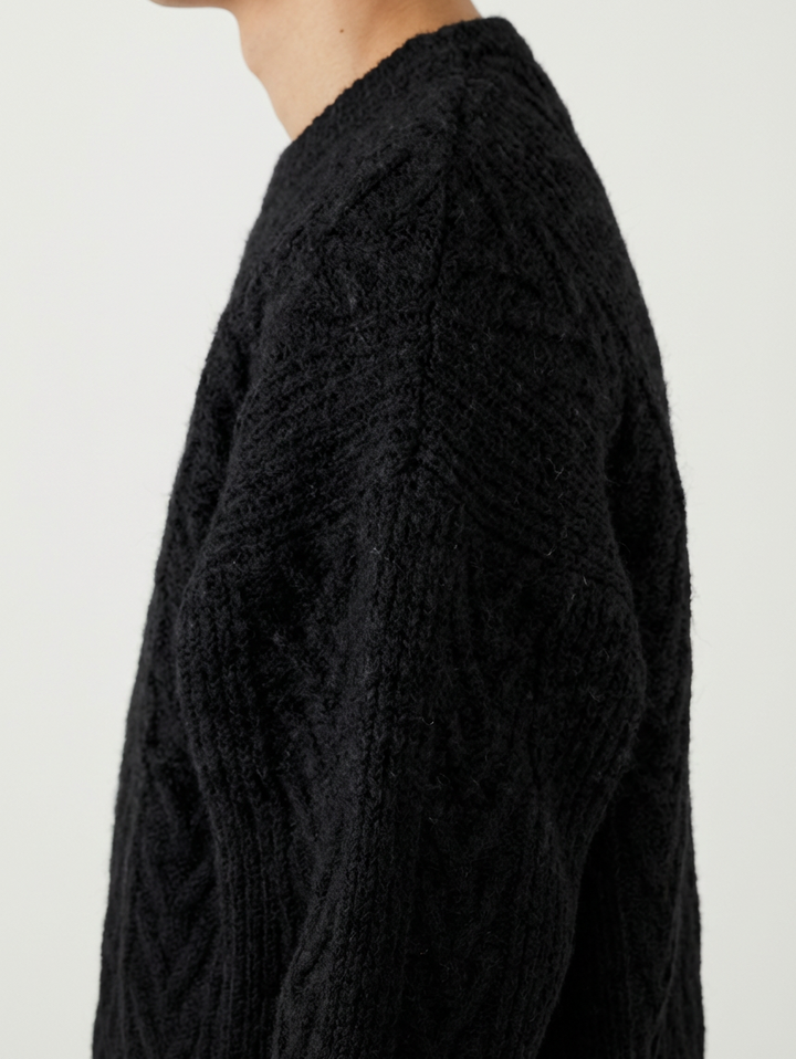 Crafted From Premium Cotton Wool Knit｜BM-T-143