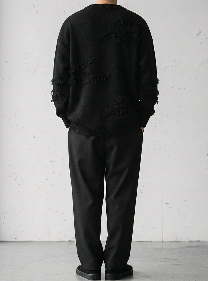 Vintage Style Lazy Modern Crew Knit｜BM-T-145