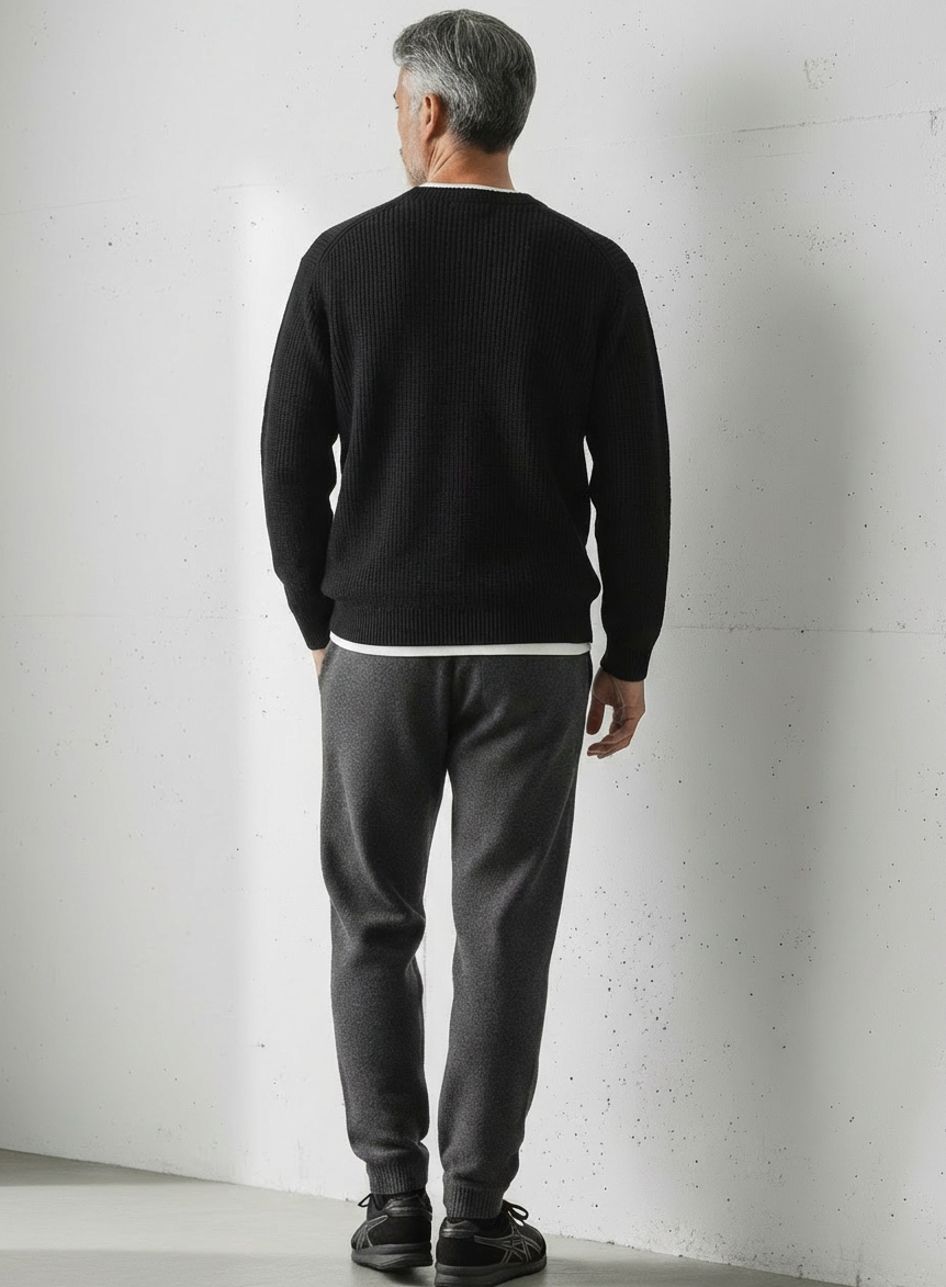 V-Neck Classic Style Sweater｜BM-T-112