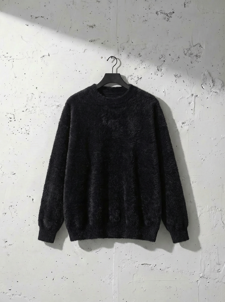 Soft Textured Relax Wool Touch Knit ｜BM-T-146