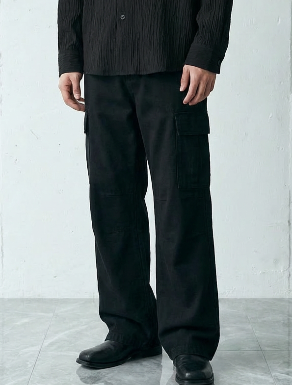 Workwear Straight Loose Fit Denim｜BM-B-126