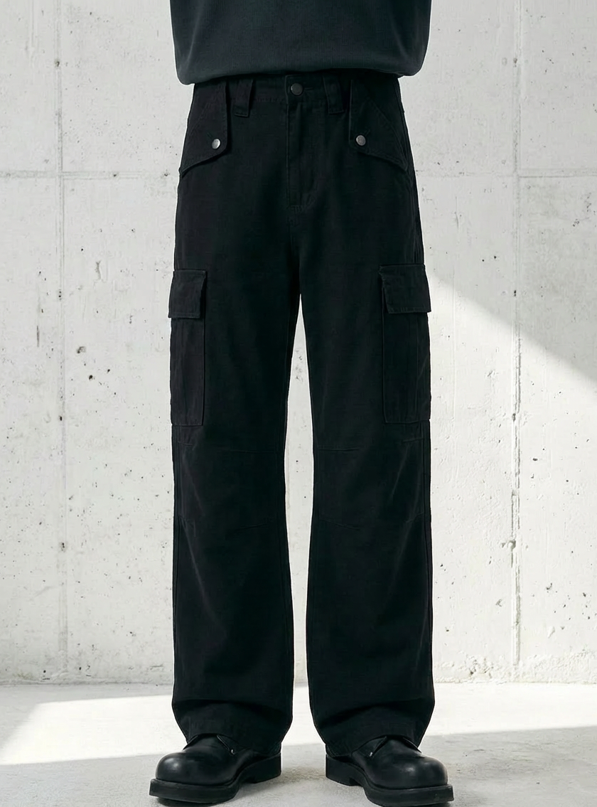 Workwear Straight Loose Fit Denim｜BM-B-126