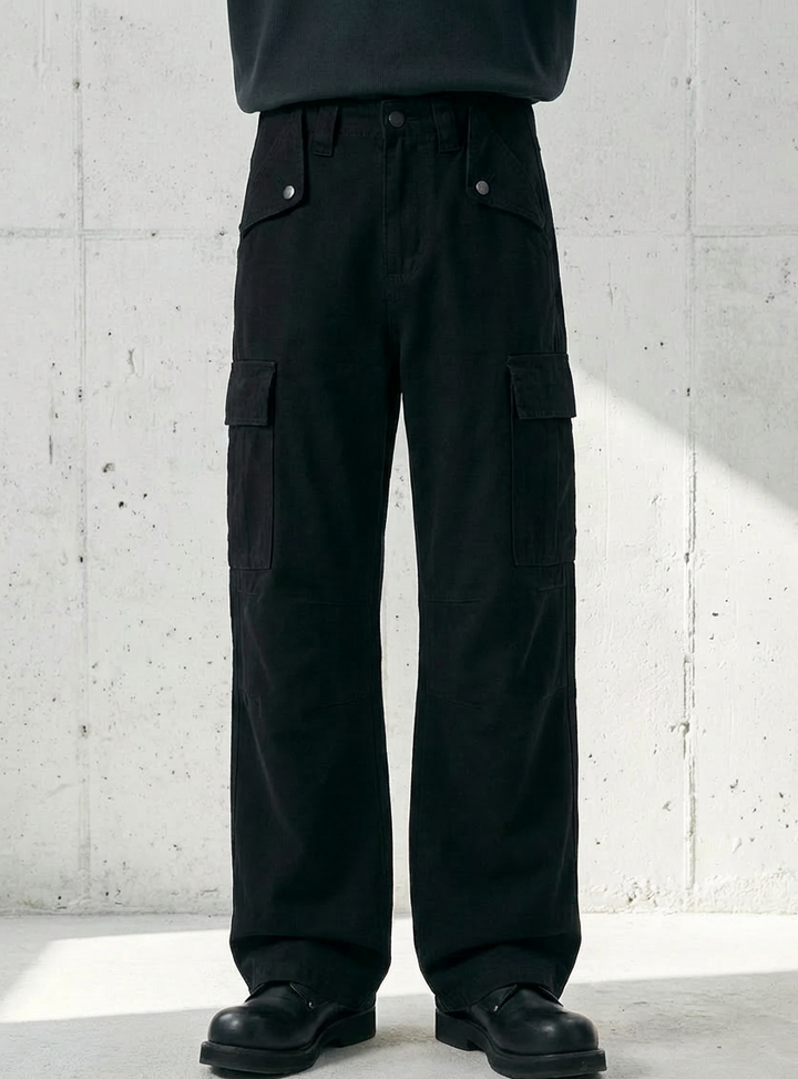 Workwear Straight Loose Fit Denim｜BM-B-126