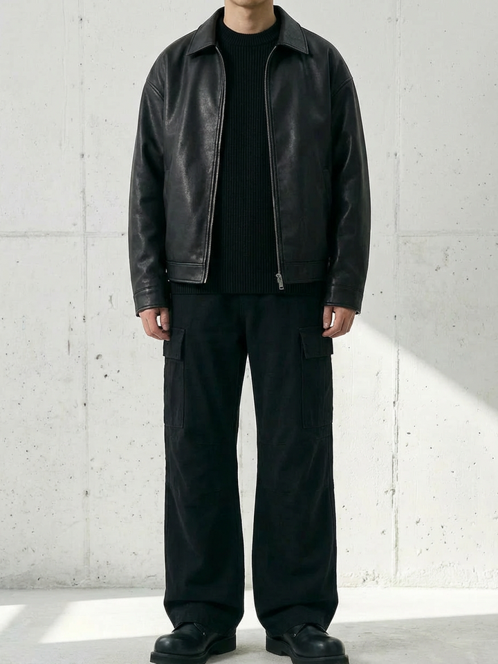 Workwear Straight Loose Fit Denim｜BM-B-126