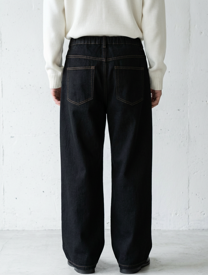Black Denim Street Relaxed Fit Edition｜BM-B-128