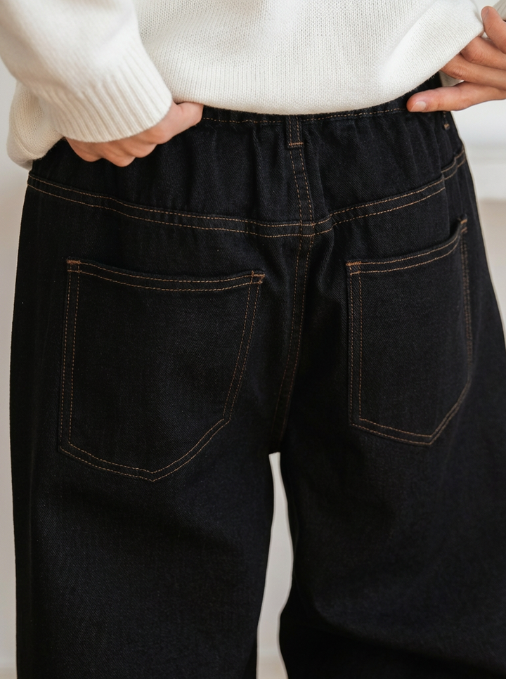 Black Denim Street Relaxed Fit Edition｜BM-B-128