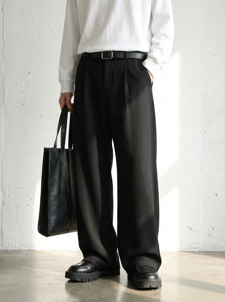 Wool Blend Modern Street Tailor｜BM-B-130