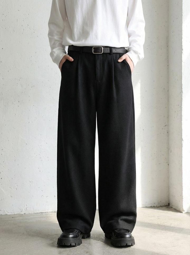 Wool Blend Modern Street Tailor｜BM-B-130