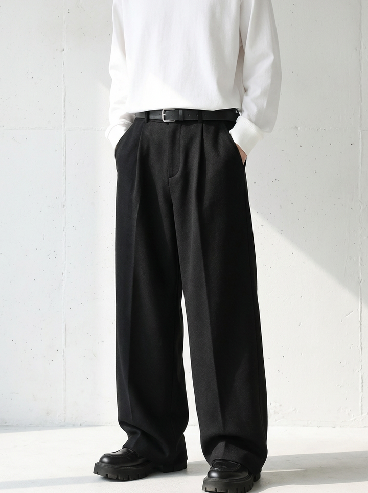 Wool Blend Modern Street Tailor｜BM-B-130