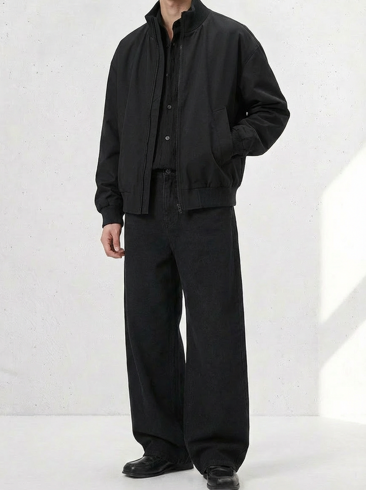 Navy Tailored Edition Flight Luxury Jacket｜BM-O-138