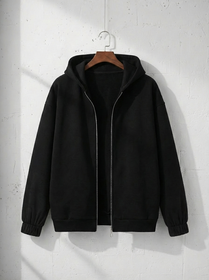 Luxe Zip Aesthetic Hoodie｜BM-T-134