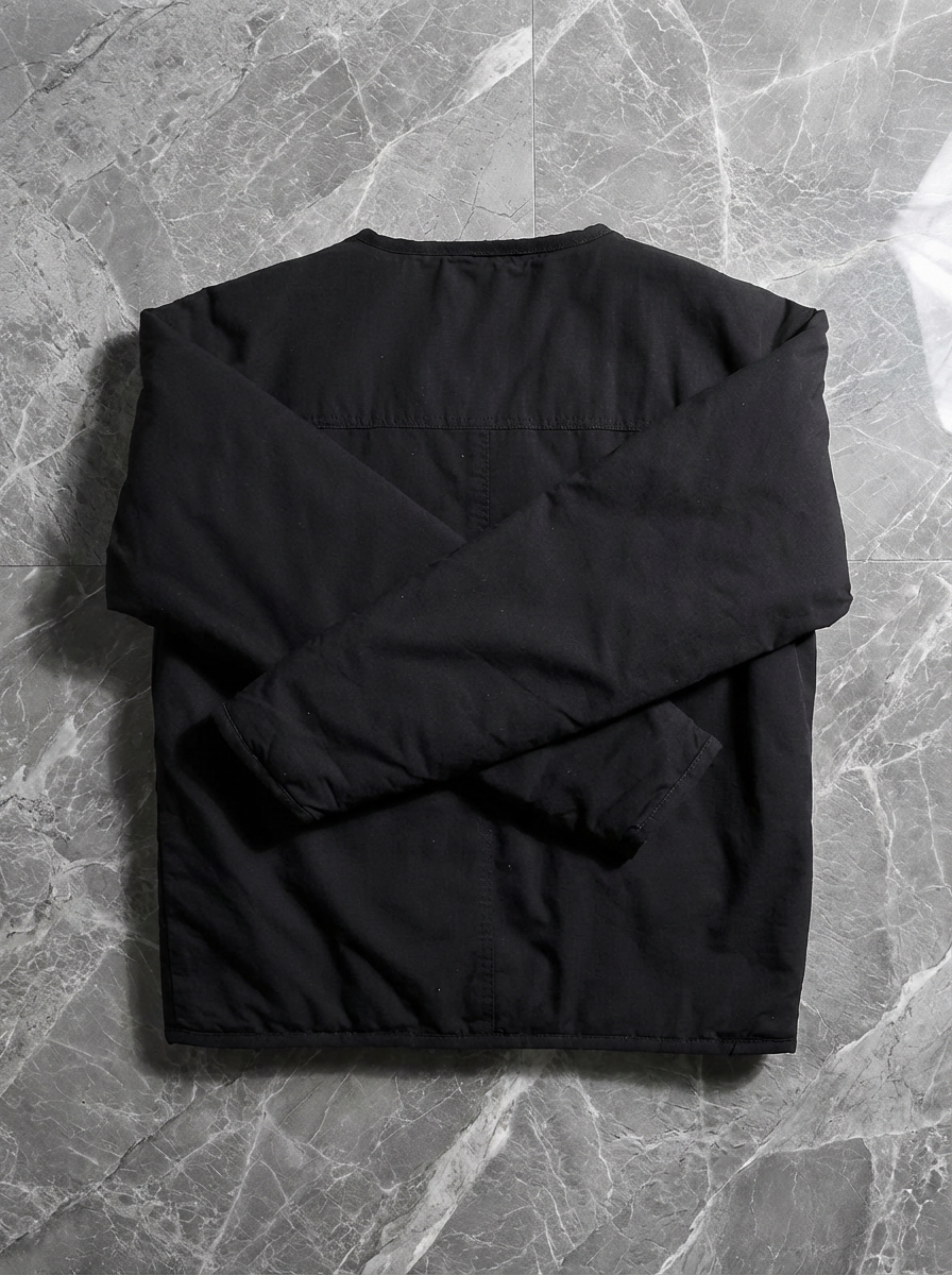 No-Collar Padded Minimal Jacket｜BM-O-139