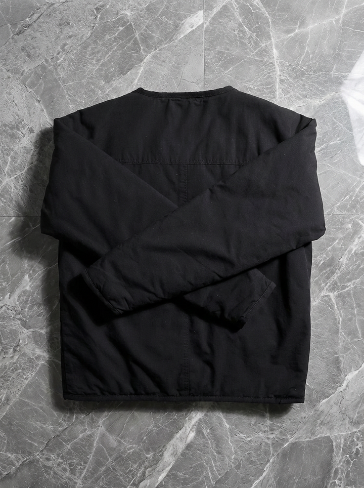No-Collar Padded Minimal Jacket｜BM-O-139