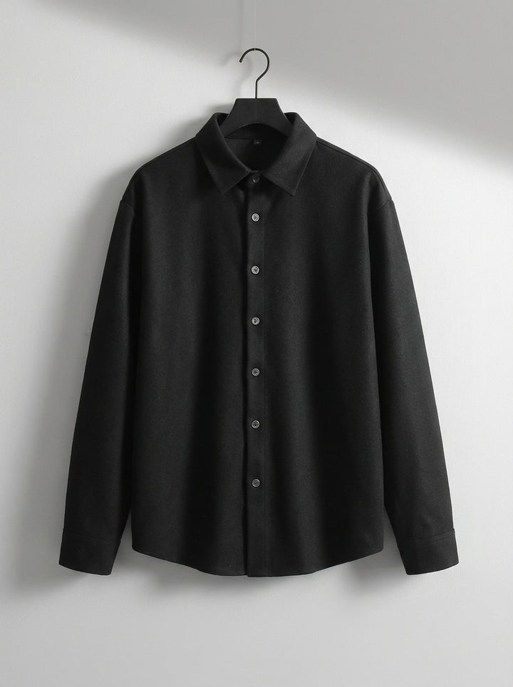 Nubuck Shirt Jacket Soft Warm Texture｜BM-T-148