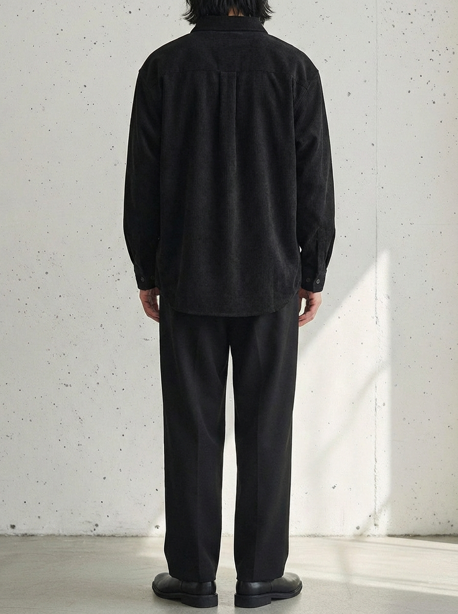 Nubuck Shirt Jacket Soft Warm Texture｜BM-T-148