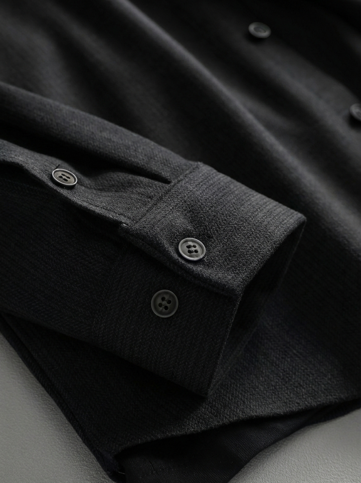 Nubuck Shirt Jacket Soft Warm Texture｜BM-T-148