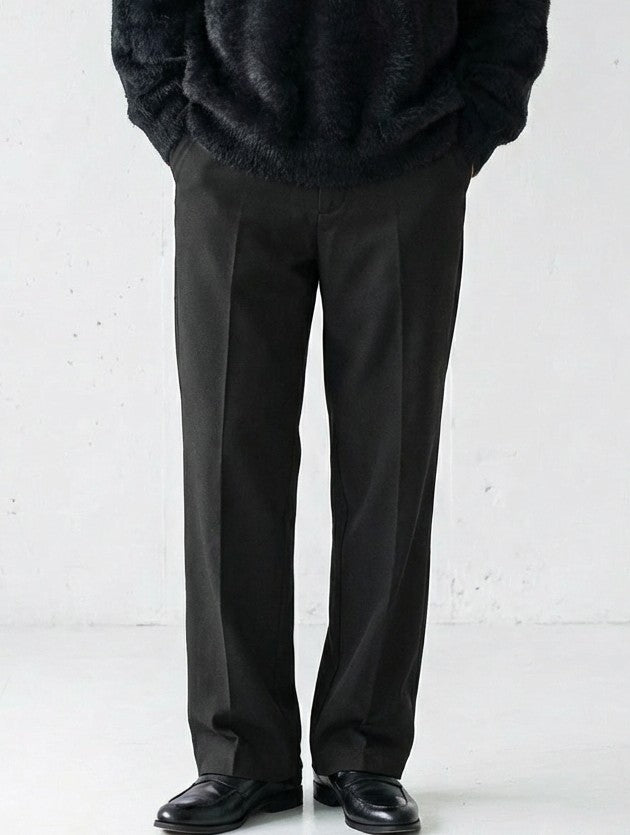 TENCEL™ Lyocell Blend Straight Pants｜BM-B-132