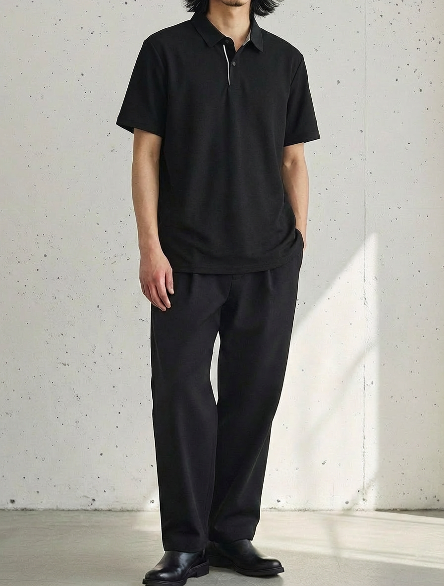 Premium Ice-Silk Touch Polo Shirt｜BM-T-153