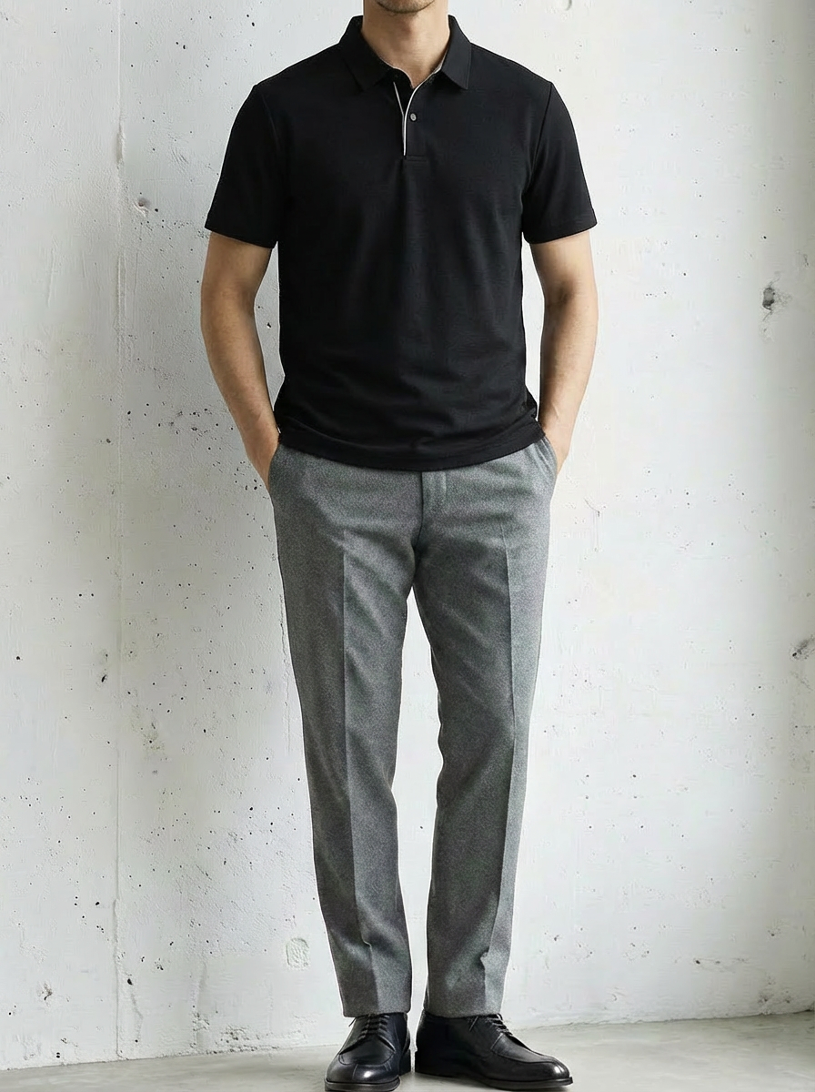 Premium Ice-Silk Touch Polo Shirt｜BM-T-153