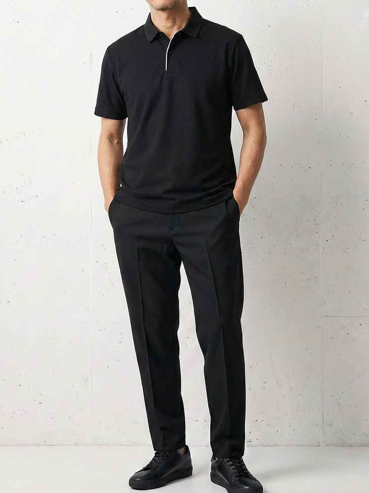 Premium Ice-Silk Touch Polo Shirt｜BM-T-153