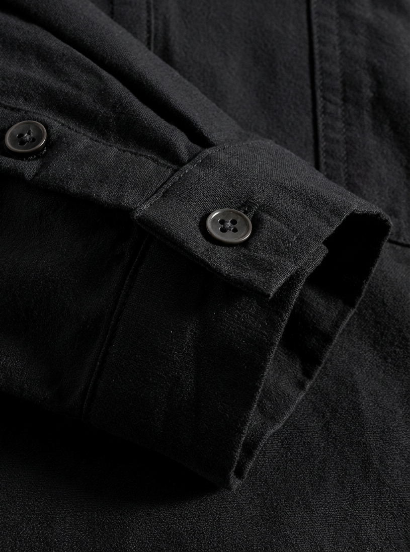 Classic Cotton Henley Effortless Style Shirt｜BM-T-155