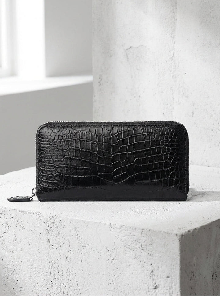 Seamless Exotic Crocodile Leather Wallet｜BM-OT-19
