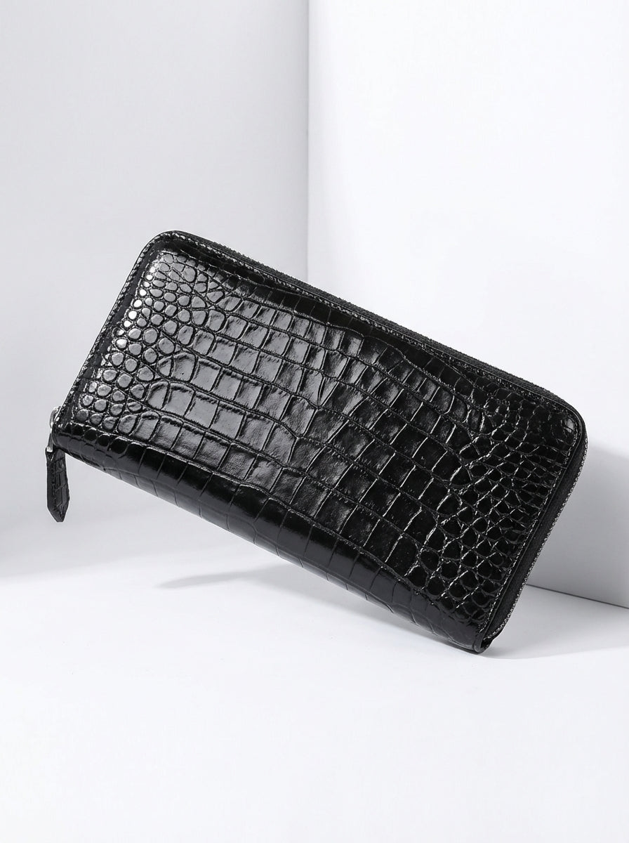 Seamless Exotic Crocodile Leather Wallet｜BM-OT-19