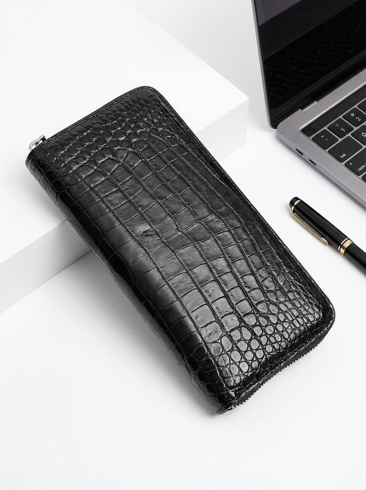 Seamless Exotic Crocodile Leather Wallet｜BM-OT-19