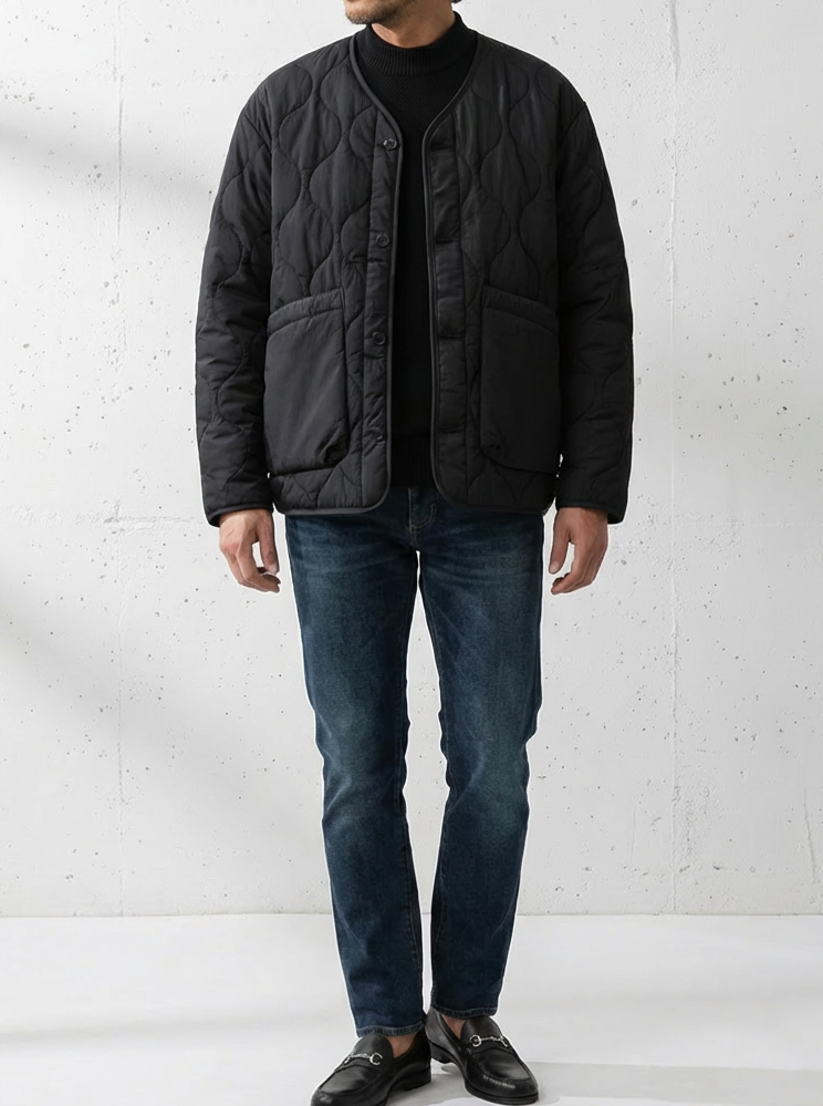 Soft Warmth Padded Cotton Jacket｜BM-O-125