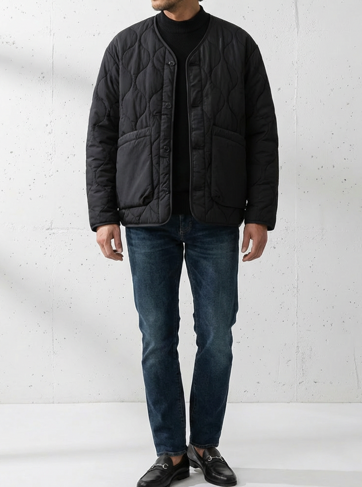 Soft Warmth Padded Cotton Jacket｜BM-O-125