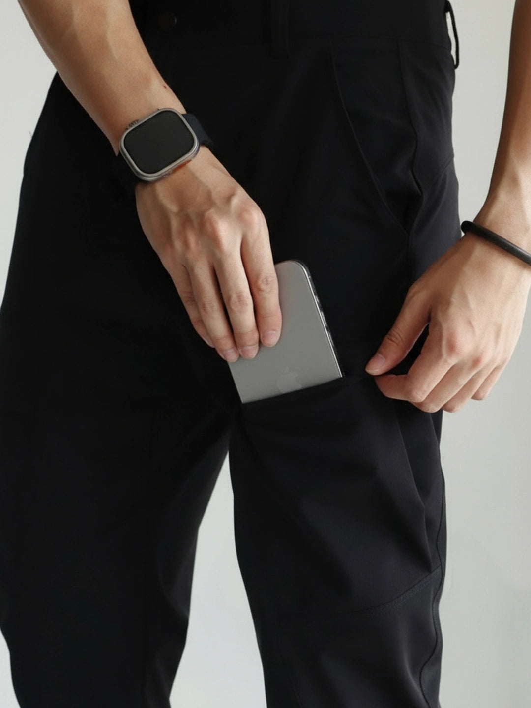 Concealed Pocket 4-Way Stretch Pants｜BM-B-105