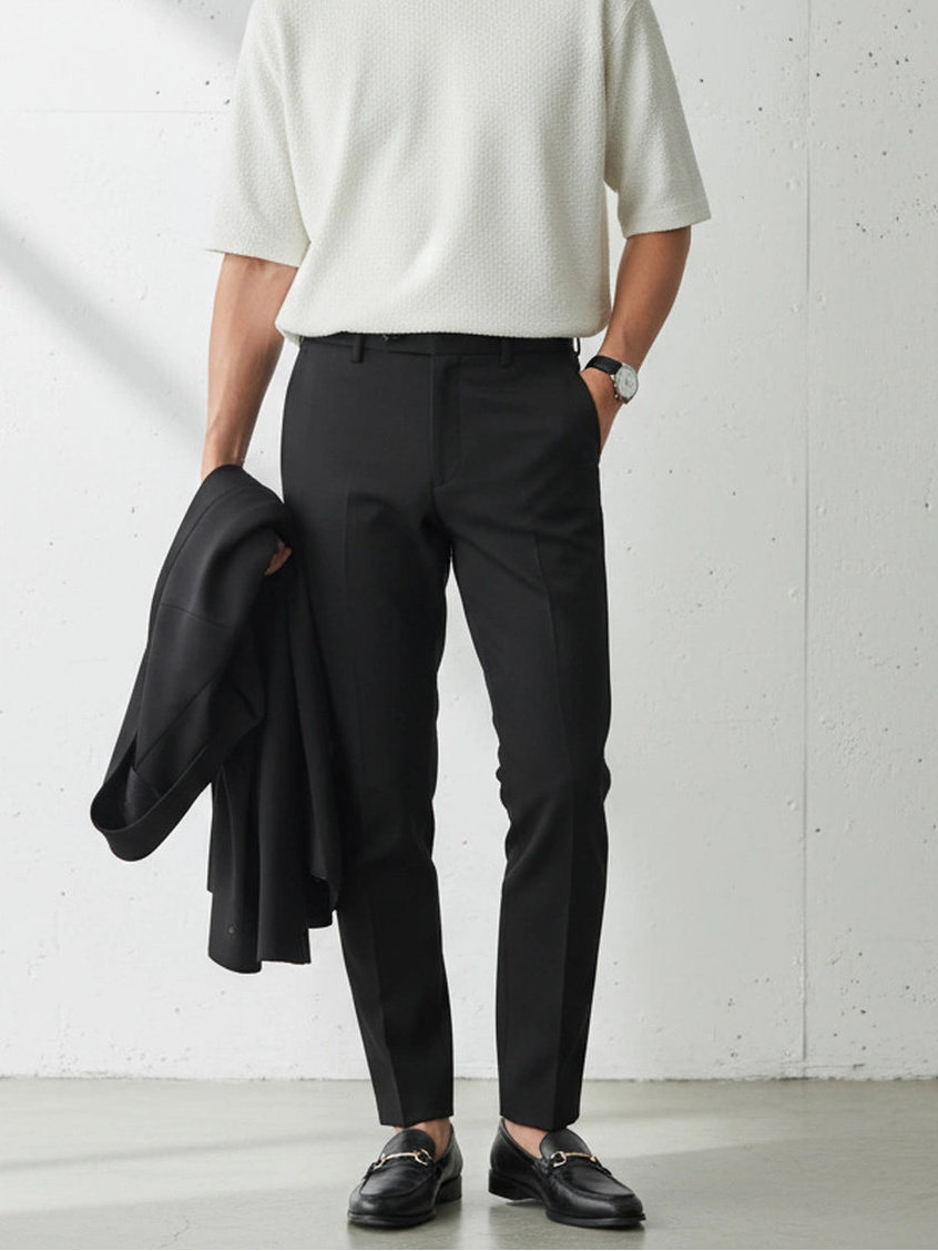 Slim Fit Business Casual Trousers｜BM-B-104