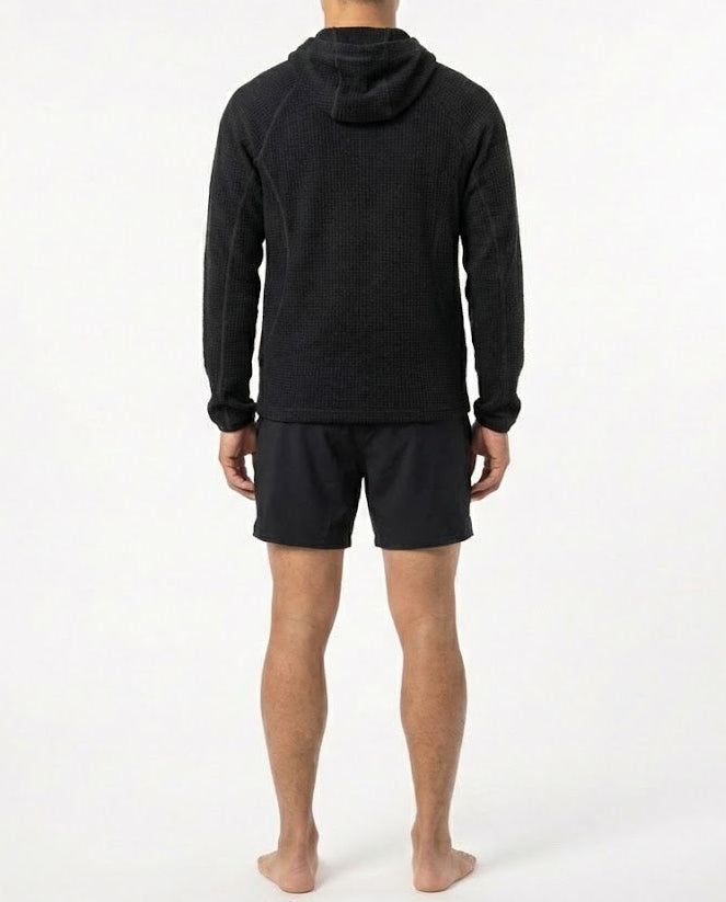 Ultra-Light Thermal Black Pullover｜BM-T-157
