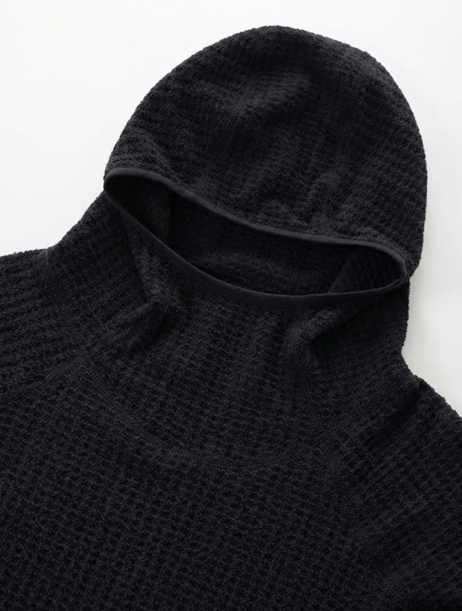 Ultra-Light Thermal Black Pullover｜BM-T-157